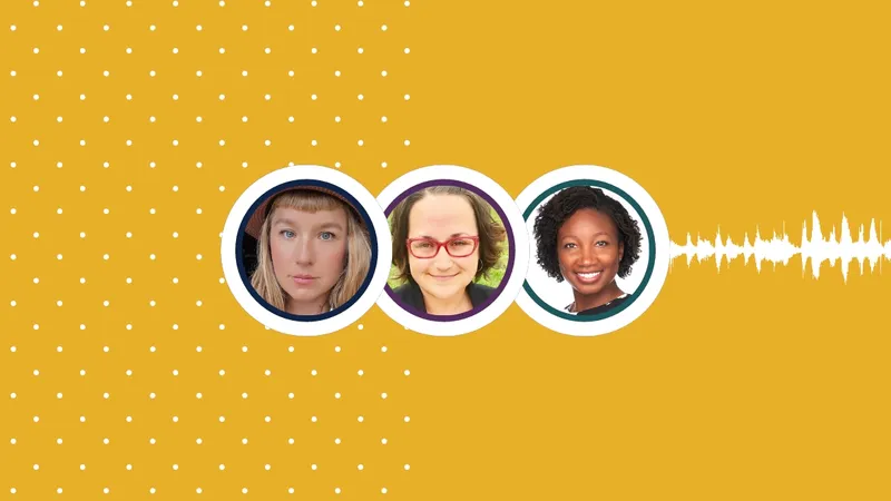 Women's podcast profiles.