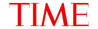 TIME logo spelled out in font